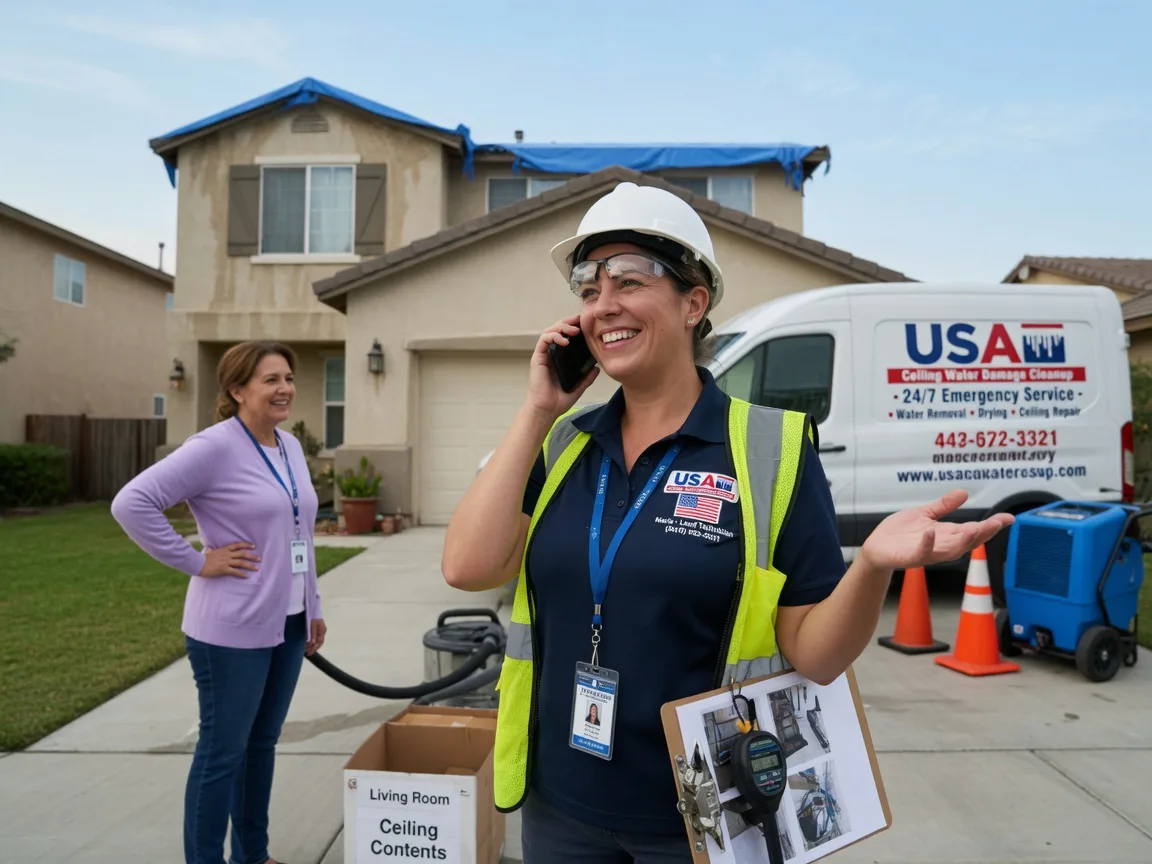 Ceiling Water Damage Restoration Mazomanie, WI FAQs